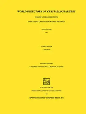 Epelboin | World Directory of Crystallographers | E-Book | www.sack.de