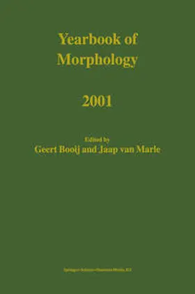 Booij / van Marle |  Yearbook of Morphology 2001 | eBook | Sack Fachmedien