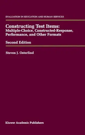 Osterlind | Constructing Test Items | Buch | 978-94-017-4099-9 | sack.de