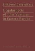 Campbell |  Legal Aspects of Joint Ventures in Eastern Europe | Buch |  Sack Fachmedien