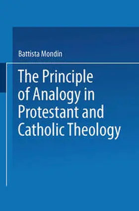 Mondin | The Principle of Analogy in Protestant and Catholic Theology | E-Book | sack.de