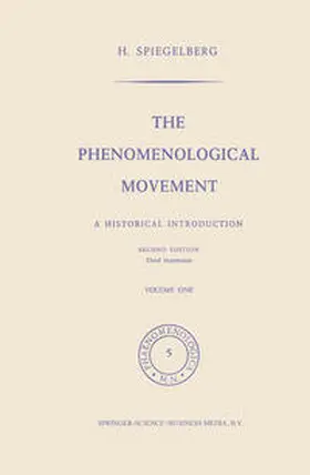 Spiegelberg | The Phenomenological Movement | E-Book | www.sack.de