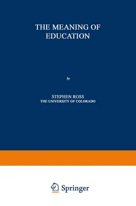 Ross |  The Meaning of Education | Buch |  Sack Fachmedien