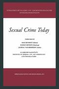 Grünhut / Leyden |  Sexual Crime Today | Buch |  Sack Fachmedien