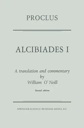 Diadochus |  Proclus: Alcibiades I | Buch |  Sack Fachmedien