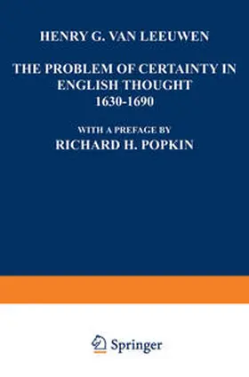 Leeuwen |  The Problem of Certainty in English Thought 1630–1690 | eBook | Sack Fachmedien