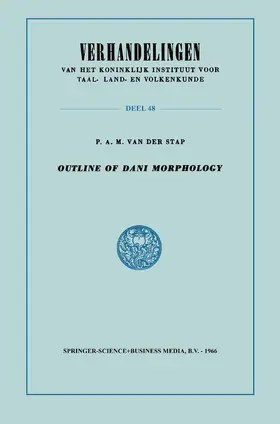 Outline of Dani Morphology | Buch | 978-94-017-6353-0 | www.sack.de