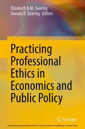 Searing |  Practicing Professional Ethics in Economics and Public Policy | eBook | Sack Fachmedien