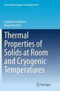 Perfetti / Ventura |  Thermal Properties of Solids at Room and Cryogenic Temperatures | Buch |  Sack Fachmedien