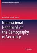Baumle |  International Handbook on the Demography of Sexuality | Buch |  Sack Fachmedien