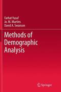 Yusuf / Swanson / Martins |  Methods of Demographic Analysis | Buch |  Sack Fachmedien