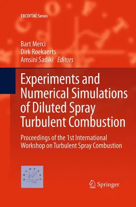 Merci / SADIKI / Roekaerts |  Experiments and Numerical Simulations of Diluted Spray Turbulent Combustion | Buch |  Sack Fachmedien