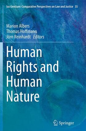 Albers / Reinhardt / Hoffmann | Human Rights and Human Nature | Buch | 978-94-017-7987-6 | sack.de