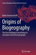 Ebach |  Origins of Biogeography | Buch |  Sack Fachmedien