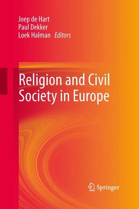 de Hart / Halman / Dekker |  Religion and Civil Society in Europe | Buch |  Sack Fachmedien