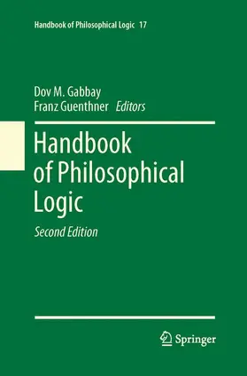 Guenthner / Gabbay |  Handbook of Philosophical Logic | Buch |  Sack Fachmedien