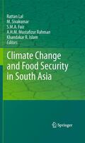 Lal / Sivakumar / Islam |  Climate Change and Food Security in South Asia | Buch |  Sack Fachmedien