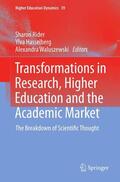 Rider / Waluszewski / Hasselberg |  Transformations in Research, Higher Education and the Academic Market | Buch |  Sack Fachmedien