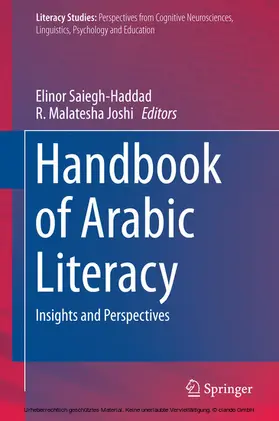 Saiegh-Haddad / Joshi |  Handbook of Arabic Literacy | eBook | Sack Fachmedien
