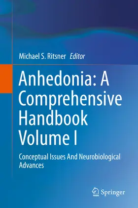 Ritsner |  Anhedonia: A Comprehensive Handbook Volume I | eBook | Sack Fachmedien