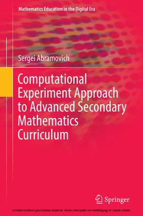 Abramovich |  Computational Experiment Approach to Advanced Secondary Mathematics Curriculum | eBook | Sack Fachmedien