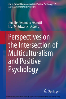 Teramoto Pedrotti / Edwards | Perspectives on the Intersection of Multiculturalism and Positive Psychology | E-Book | sack.de