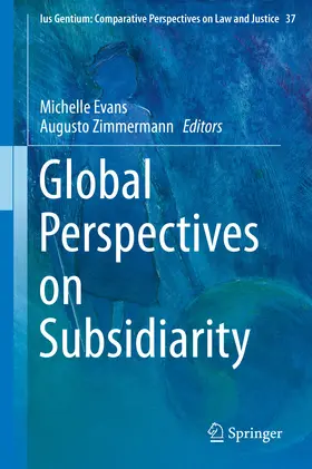 Evans / Zimmermann | Global Perspectives on Subsidiarity | E-Book | sack.de