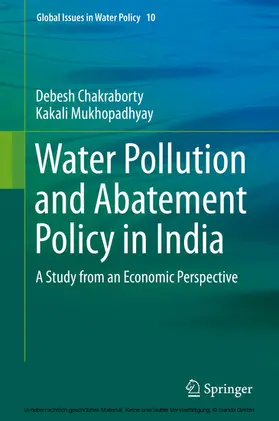 Chakraborty / Mukhopadhyay | Water Pollution and Abatement Policy in India | E-Book | sack.de