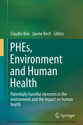 Bini / Bech | PHEs, Environment and Human Health | E-Book | www.sack.de