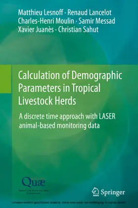 Lesnoff / Lancelot / Moulin | Calculation of Demographic Parameters in Tropical Livestock Herds | E-Book | www.sack.de