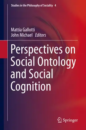 Gallotti / Michael |  Perspectives on Social Ontology and Social Cognition | eBook | Sack Fachmedien