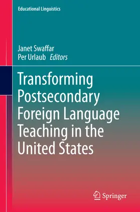 Swaffar / Urlaub | Transforming Postsecondary Foreign Language Teaching in the United States | E-Book | www.sack.de