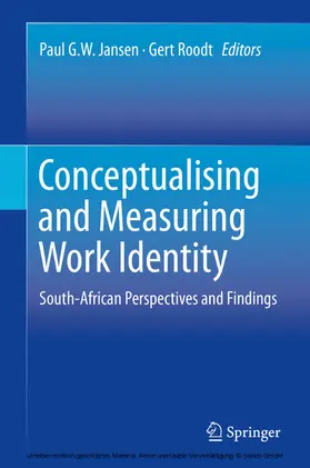 Jansen / Roodt |  Conceptualising and Measuring Work Identity | eBook | Sack Fachmedien