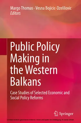 Thomas / Bojicic-Dzelilovic | Public Policy Making in the Western Balkans | E-Book | www.sack.de