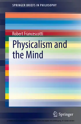 Francescotti | Physicalism and the Mind | E-Book | sack.de