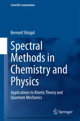 Shizgal |  Spectral Methods in Chemistry and Physics | eBook | Sack Fachmedien
