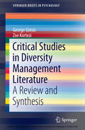 Gotsis / Kortezi |  Critical Studies in Diversity Management Literature | eBook | Sack Fachmedien