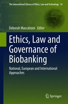 Mascalzoni |  Ethics, Law and Governance of Biobanking | Buch |  Sack Fachmedien