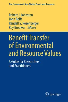 Johnston / Rolfe / Rosenberger | Benefit Transfer of Environmental and Resource Values | E-Book | sack.de