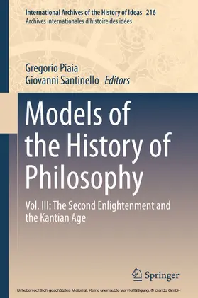 Piaia / Santinello | Models of the History of Philosophy | E-Book | sack.de