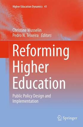Teixeira / Musselin | Reforming Higher Education | Buch | 978-94-024-0013-7 | sack.de