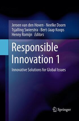 van den Hoven / Doorn / Romijn | Responsible Innovation 1 | Buch | 978-94-024-0051-9 | sack.de