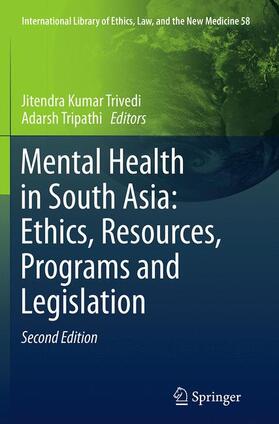 Tripathi / Trivedi |  Mental Health in South Asia: Ethics, Resources, Programs and Legislation | Buch |  Sack Fachmedien