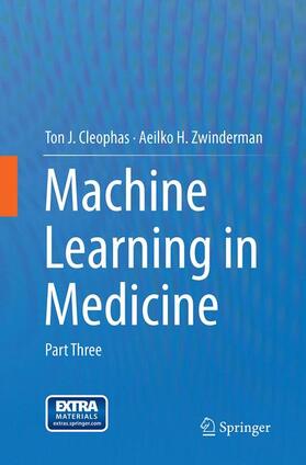 Zwinderman / Cleophas |  Machine Learning in Medicine | Buch |  Sack Fachmedien