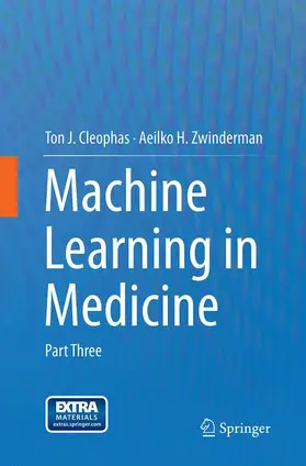 Zwinderman / Cleophas |  Machine Learning in Medicine | Buch |  Sack Fachmedien