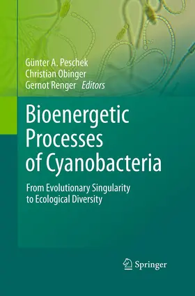 Peschek / Renger / Obinger |  Bioenergetic Processes of Cyanobacteria | Buch |  Sack Fachmedien