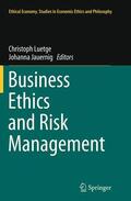 Jauernig / Luetge |  Business Ethics and Risk Management | Buch |  Sack Fachmedien