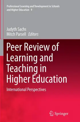 Parsell / Sachs |  Peer Review of Learning and Teaching in Higher Education | Buch |  Sack Fachmedien