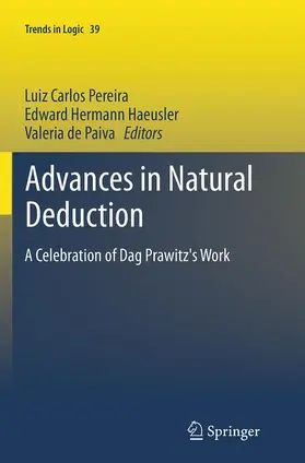 Pereira / de Paiva / Haeusler |  Advances in Natural Deduction | Buch |  Sack Fachmedien