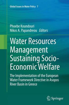 Papandreou / Koundouri | Water Resources Management Sustaining Socio-Economic Welfare | Buch | 978-94-024-0764-8 | sack.de